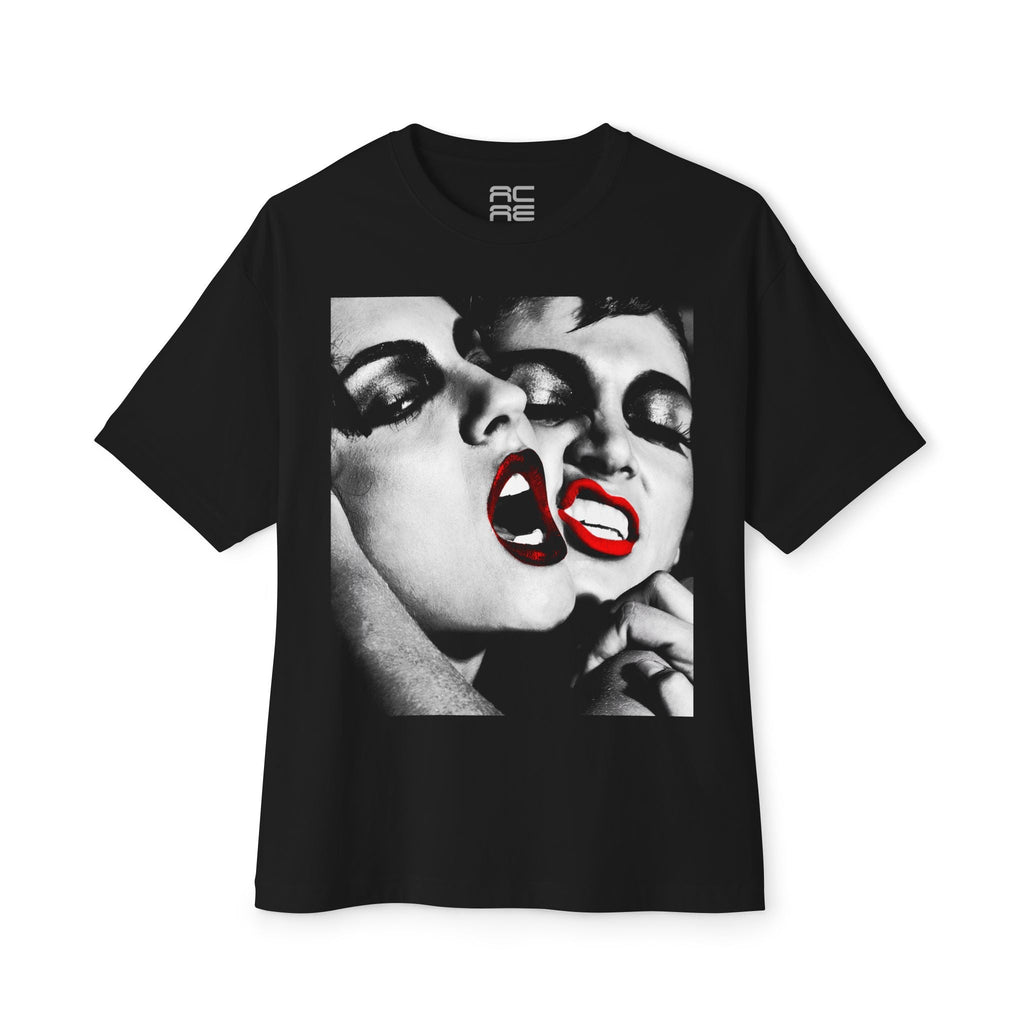 REBEL FEMME BLACK Oversized Boxy Tee – Bold Streetwear