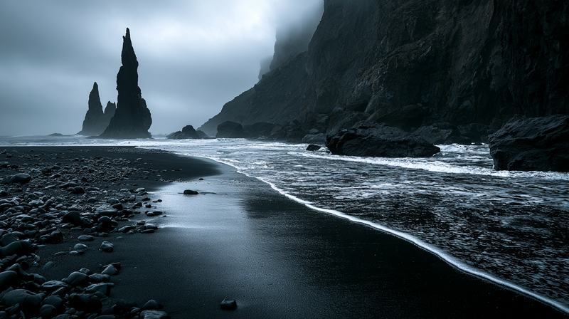 Icelandic Black Sand Beaches: Inspiration for Anti-Trend Design