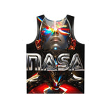 Men's NASA Graphic Tank Top - Futuristic Design for Space Lovers