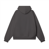 ACAE Oversize Heavyweight Hidden Pocket Fleece Hoodie ACAE032 -  BLACK