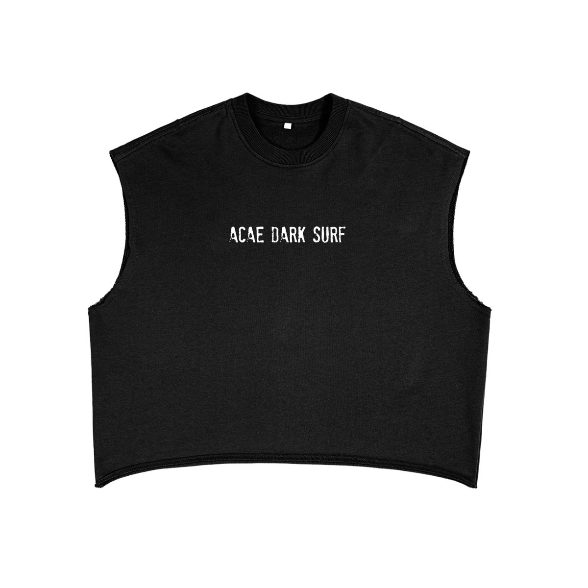 Dark Surf French Terry Boxy Tank Top RT0003