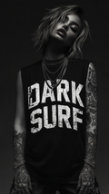 Women's Dark Surf Reverse Washed Tank Top RB0002