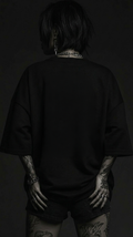 Women's Dark Surf Unisex Oversized Cotton T-Shirt UT0008