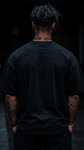 Dark Surf Oversized Drop Shoulder T-Shirt UT0003
