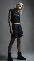 Women's Dark Surf Vintage Wash Cotton Shorts RK0014