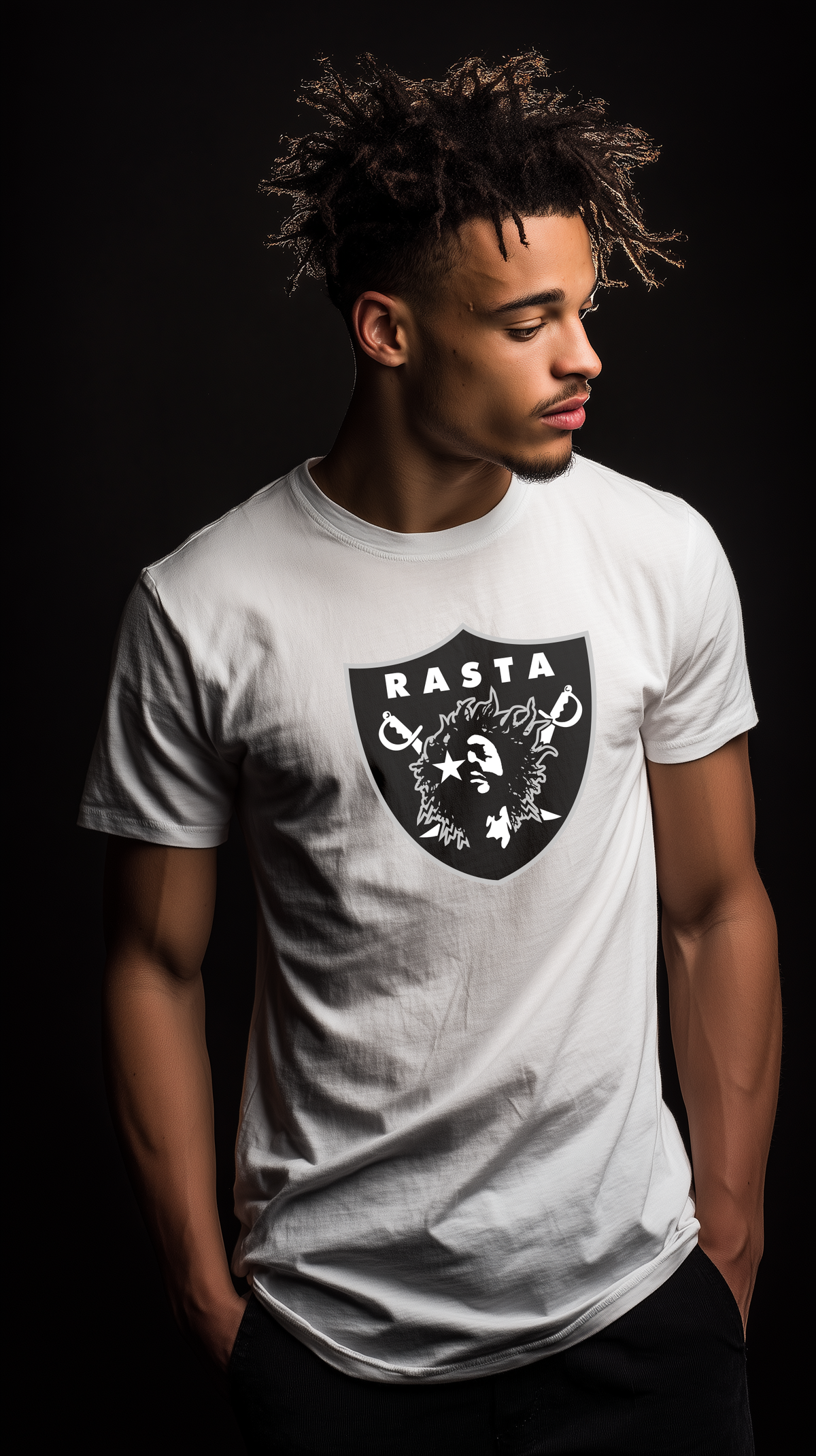 Raiders White Boxy T-shirt RT0059DS