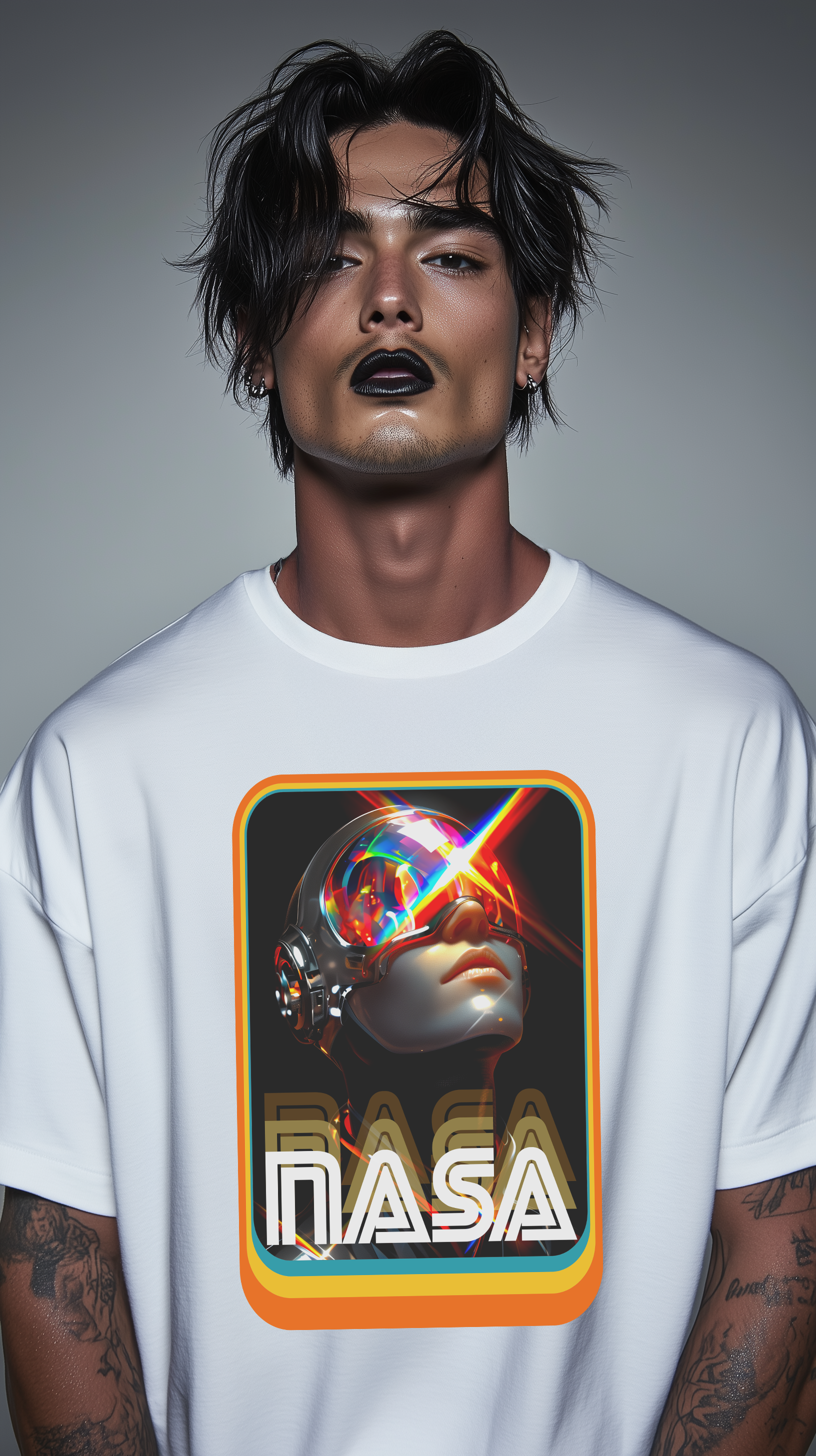 NASA TWILIGHT Oversized Boxy Tee