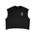 Women's Dark Surf French Terry Boxy Tank Top RB0003