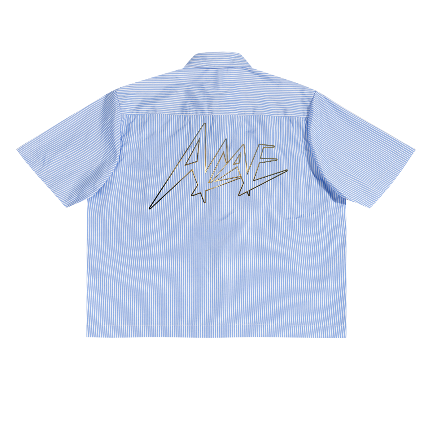 Oversized Vertical Stripe Boxy Shirt