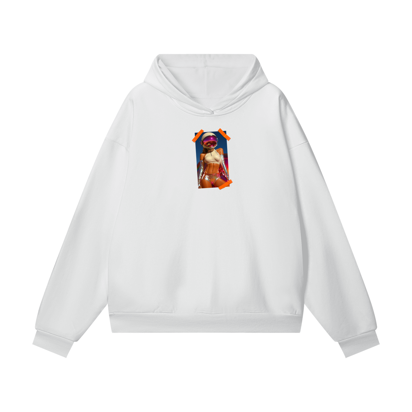 Oversize Heavyweight Hidden Pocket Fleece Hoodie