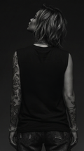 Women's Dark Surf Reverse Washed Tank Top RB0002